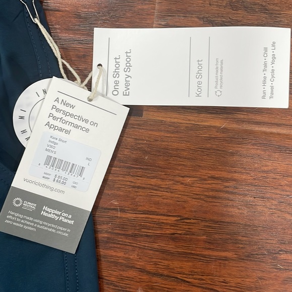 Vuori Kore shorts BNWT - Picture 2 of 7